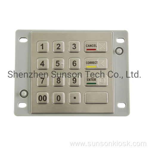 PCI 5.0 Encrypting Pin Pad for ATM